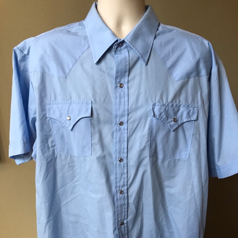 Eli Cattleman Western Pearl Snap L/S Casual Shirt